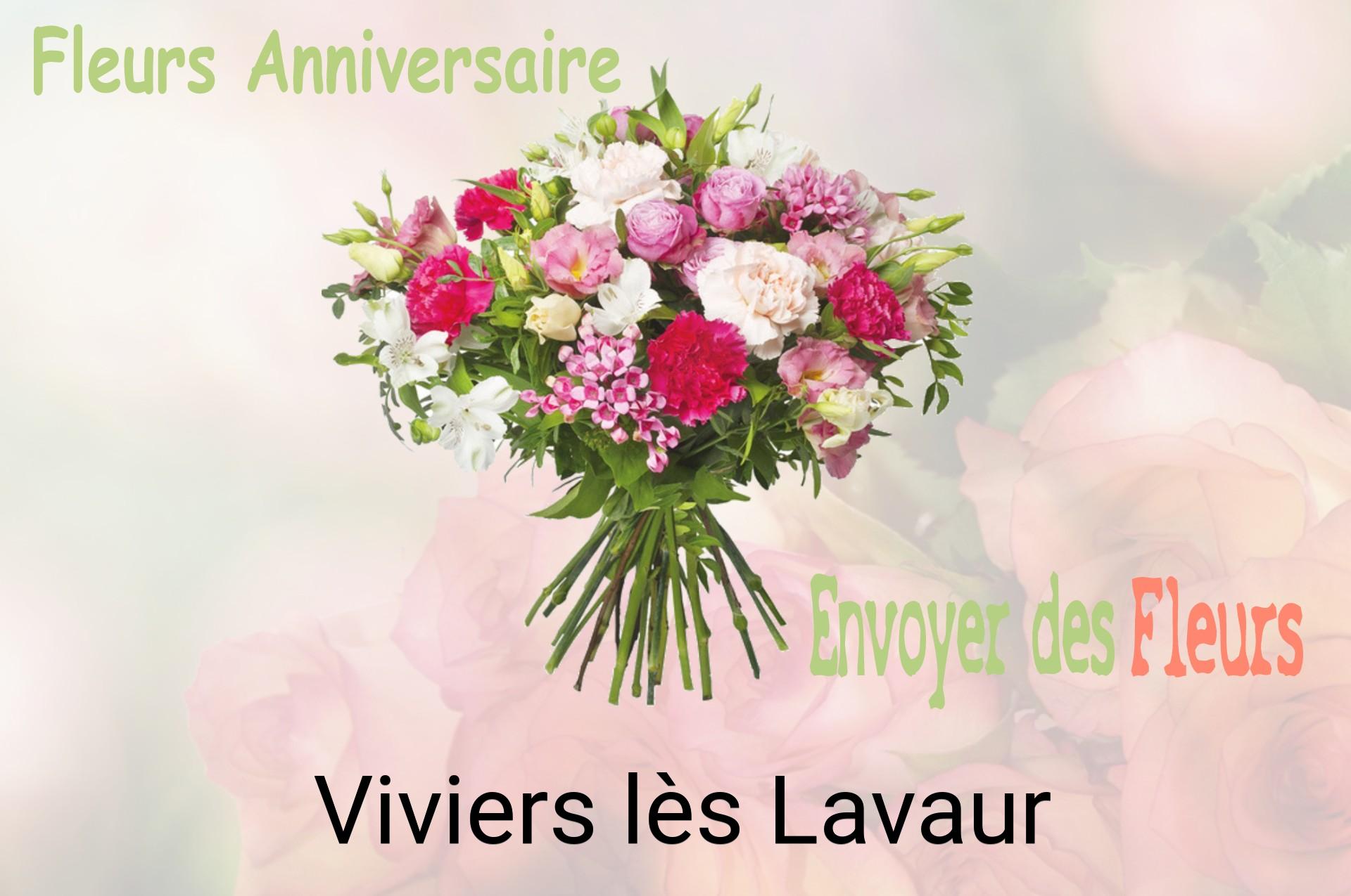 Bouquet de fleurs d’anniversaire livré à Viviers-lès-Lavaur