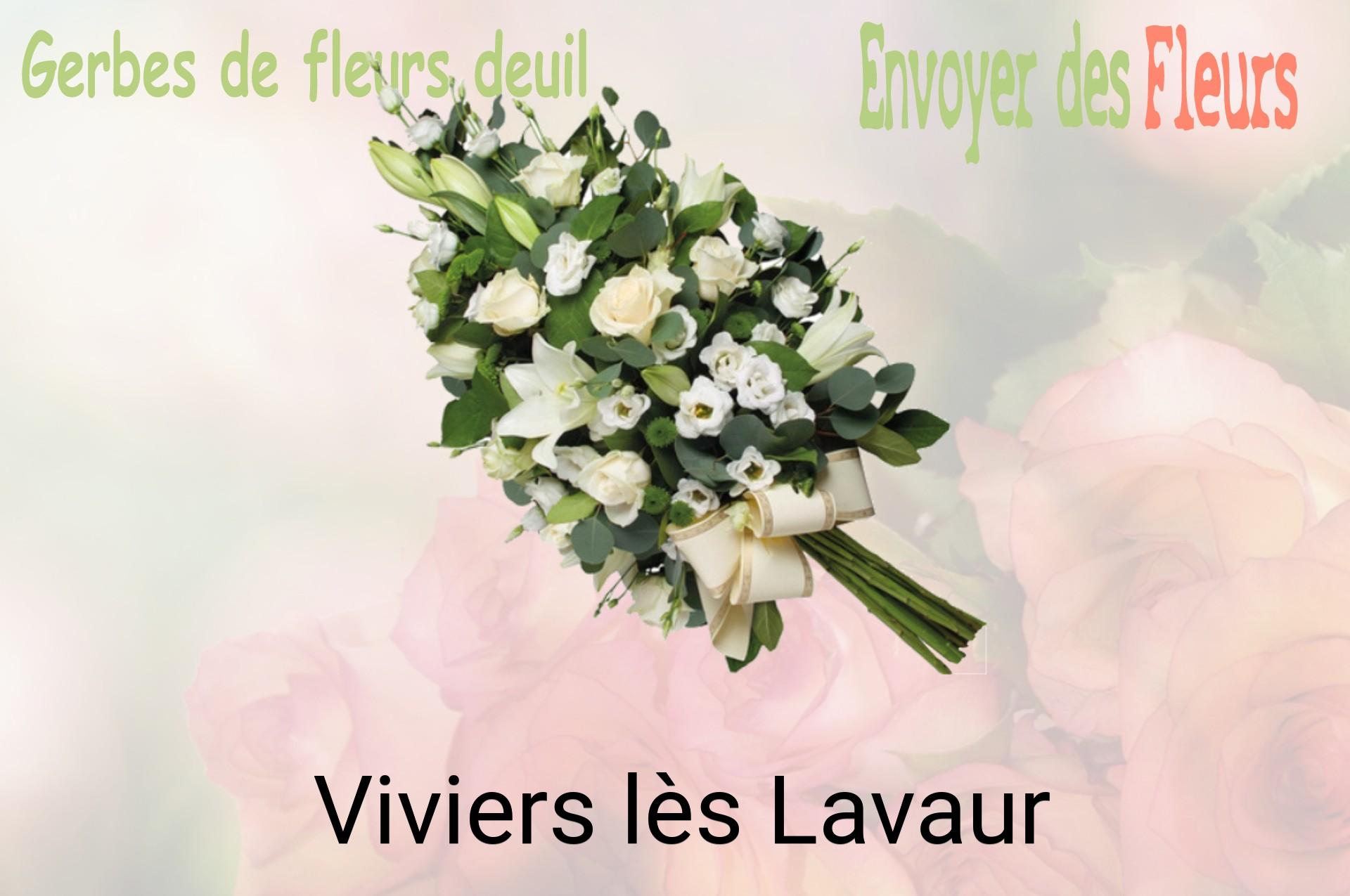 Gerbe de fleurs de deuil livrée à Viviers-lès-Lavaur